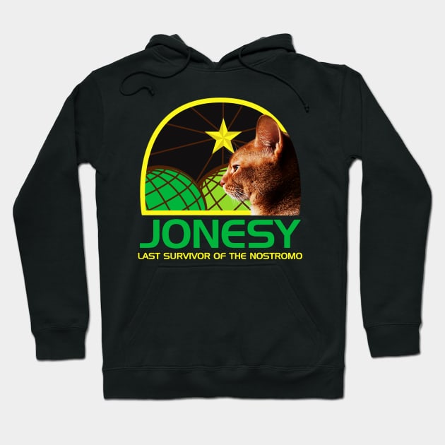 Jonesy the last surviving member. Hoodie by Meta Cortex